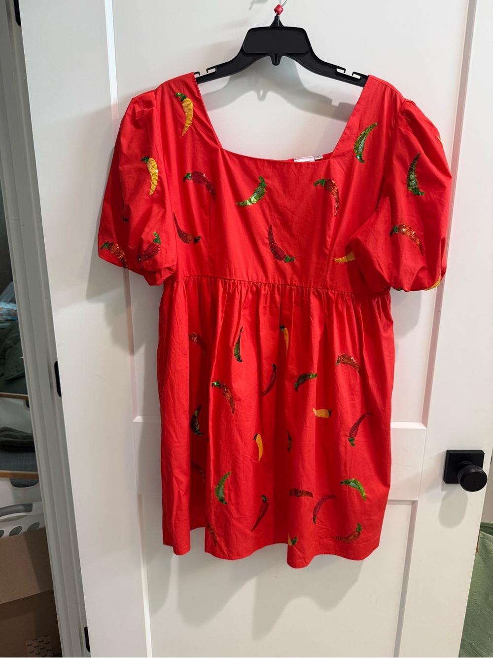 Queen of Sparkles NWT chili pepper dress